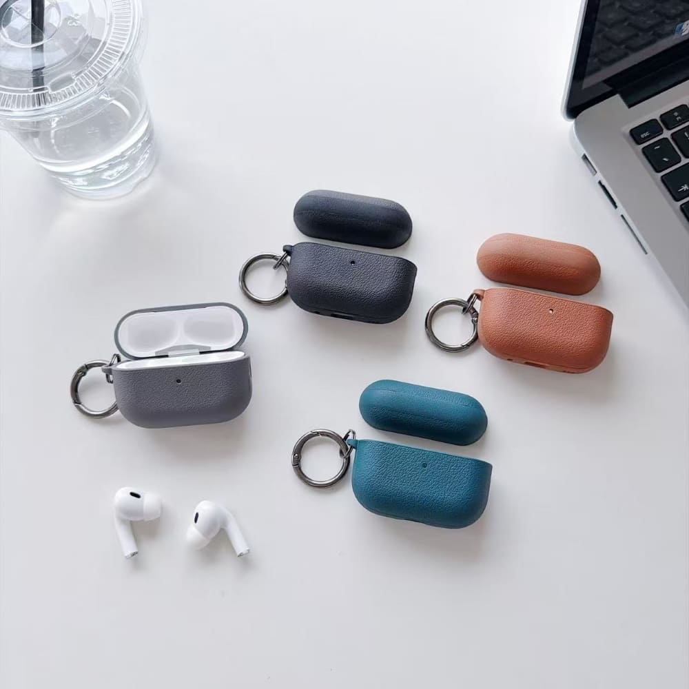 Urban Leather Finish Silicone AirPods Case for Airpod Pro 4 | Airpod Pro 3 | Airpod Pro 2