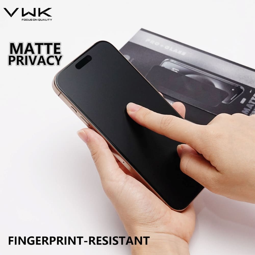 VWK 28 Degree Matte Privacy Tempered Glass - Samsung Series
