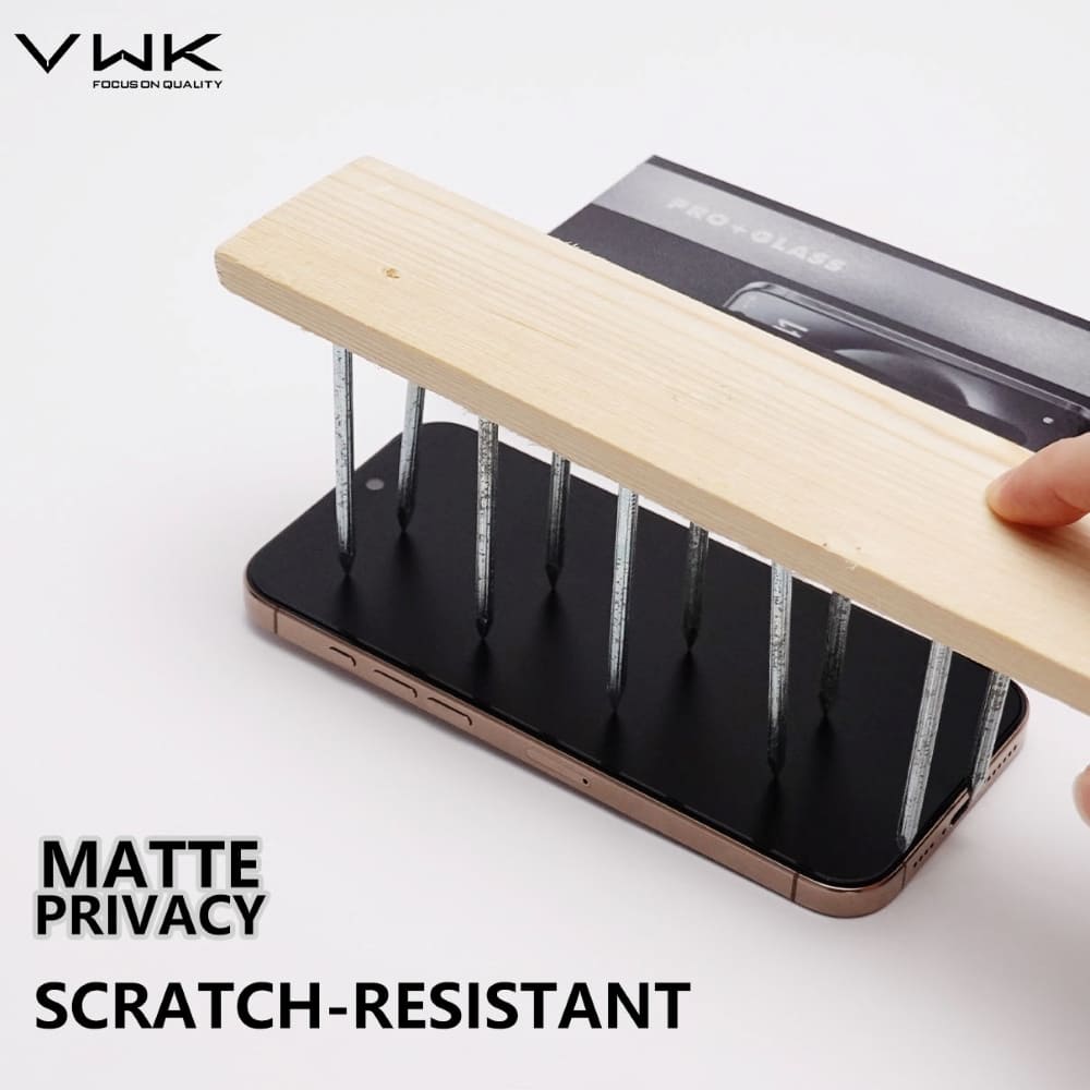 VWK 28 Degree Matte Privacy Tempered Glass - iPhone Series