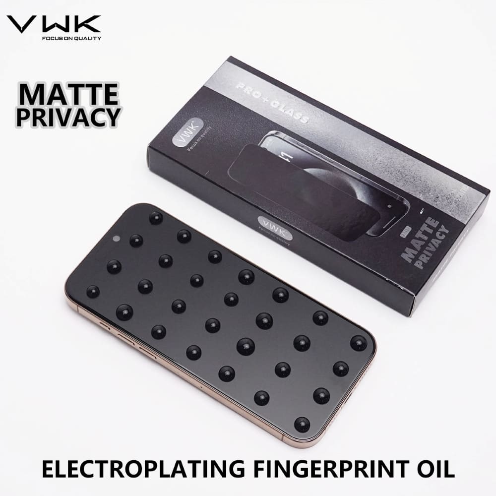 VWK 28 Degree Matte Privacy Tempered Glass - iPhone Series