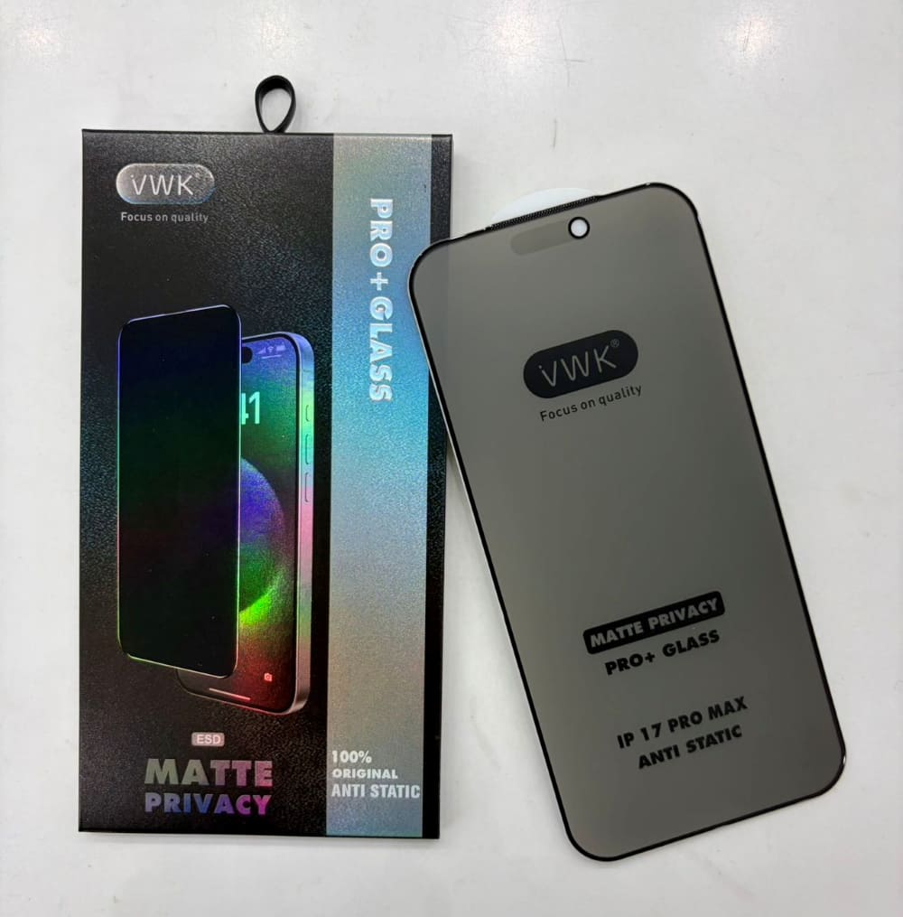 VWK 28 Degree Matte Privacy Tempered Glass - Samsung Series