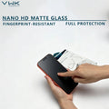 VWK Nano Hd Full Protection Tempered Glass - Samsung Series