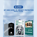 WOTAER 300C Full Curved 20 Degree Privacy Tempered Glass