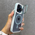 Wireless Charging Matte Stand Magnetic Phone Case