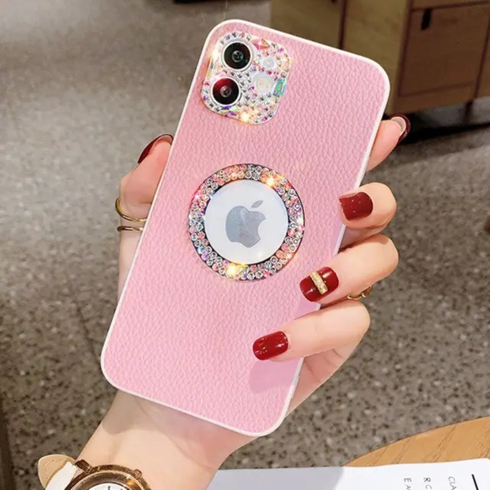 Women Diamond Camera Lens Protection Cover
